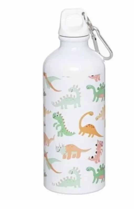 Botella de agua de dinosaurios