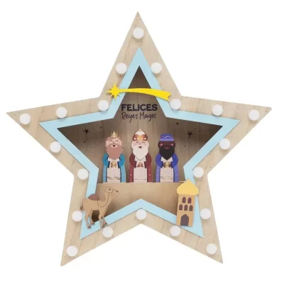 Estrella con los Reyes Magos.