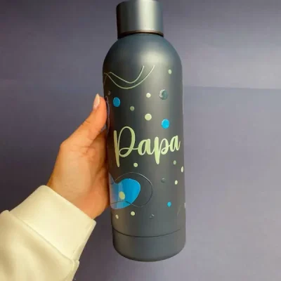 Botella de acero Papá.