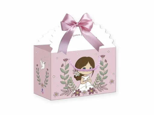 Caja para regalo de primera comunión.