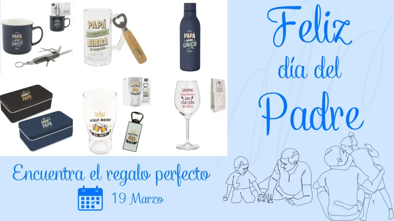Regalos para el día del padre.