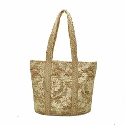 Bolso de yute.