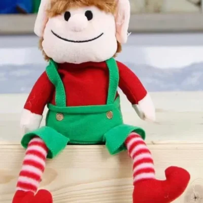 Elfo parlanchín de la Navidad.