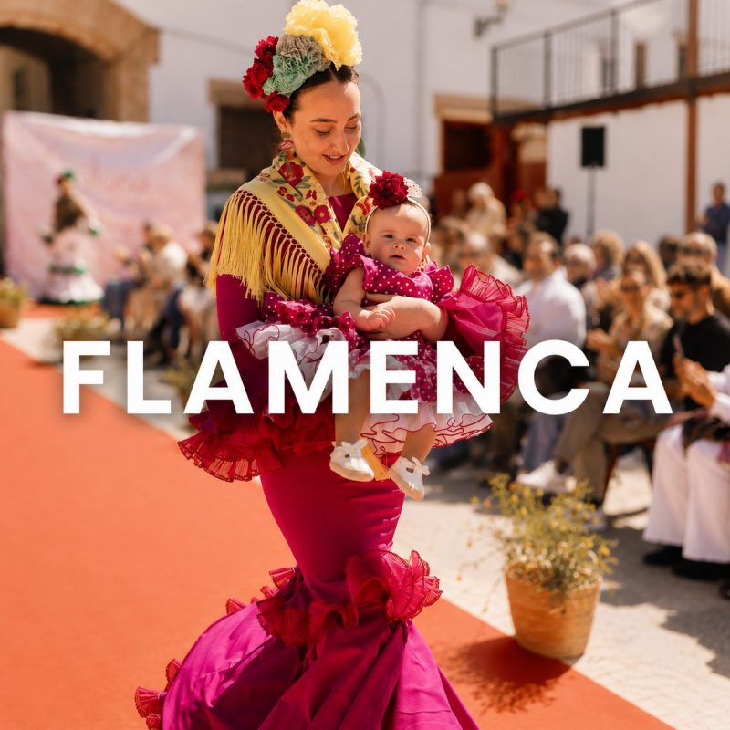Trajes de flamenca.