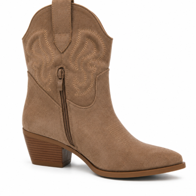 Bota Cowboy Taupe