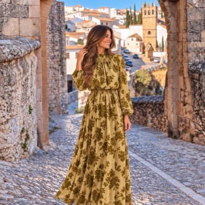 Vestido Roma Verde