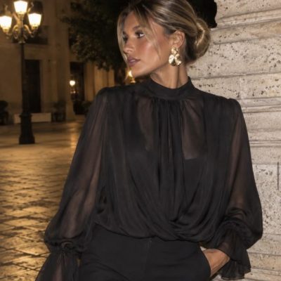 Blusa  Praga negra
